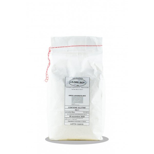 Orzo Perlato Bio 1kg Molino CaMeMa
