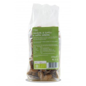 Mix Mandorle Sgusciate e Uvetta Sultanina - Busta 200g
