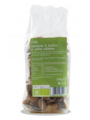 Mix Mandorle Sgusciate e Uvetta Sultanina - Busta 200g