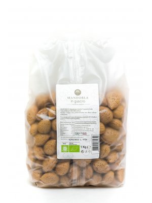 Mandorle in guscio - Busta 1kg