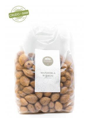 Mandorle in guscio - Busta 1kg