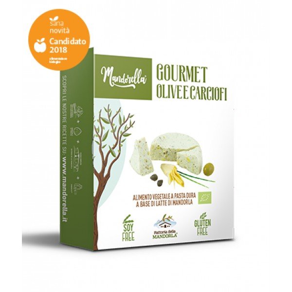 Mandorella Gourmet Olive e Carciofi  - Scatola 180g