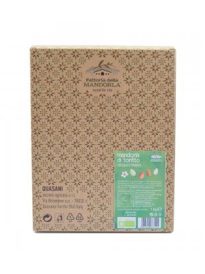 Mandorle di Toritto al Cioccolato Fondente - Scatola kg. 1