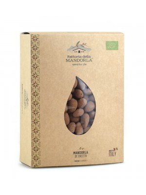 Mandorle di Toritto al Cioccolato Fondente - Scatola kg. 1