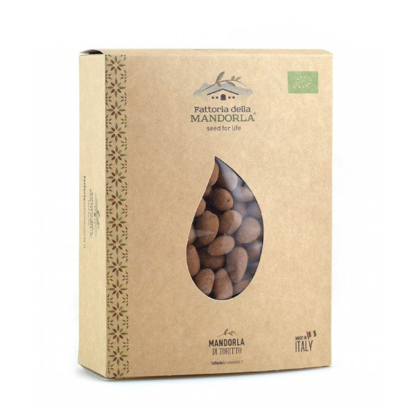 Mandorle di Toritto al Cioccolato Fondente - Scatola kg. 1