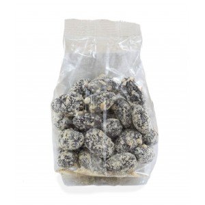 Mandorla al fondente con granella - Busta gr. 80