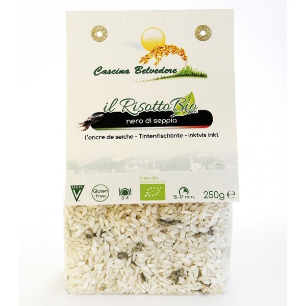 Risotto al Nero di Seppia 250 g Cascina Belvedere