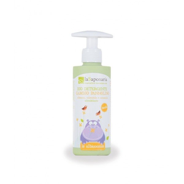 Detergente cambio pannolino 190 ml La Saponaria