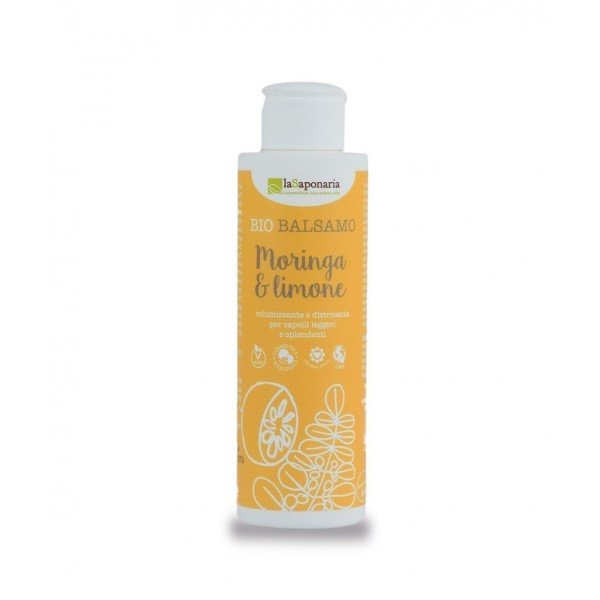 Balsamo Moringa & limone (capelli grassi) 150 ml La Saponaria 