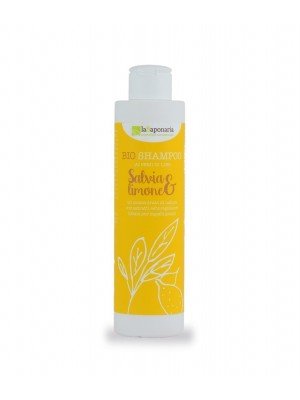 Shampoo liquido salvia e limone (capelli grassi) 200 ml La Saponaria
