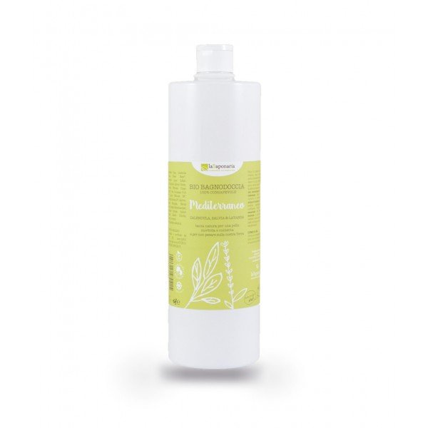 Biobagnodoccia mediterraneo 1000 ml La Saponaria