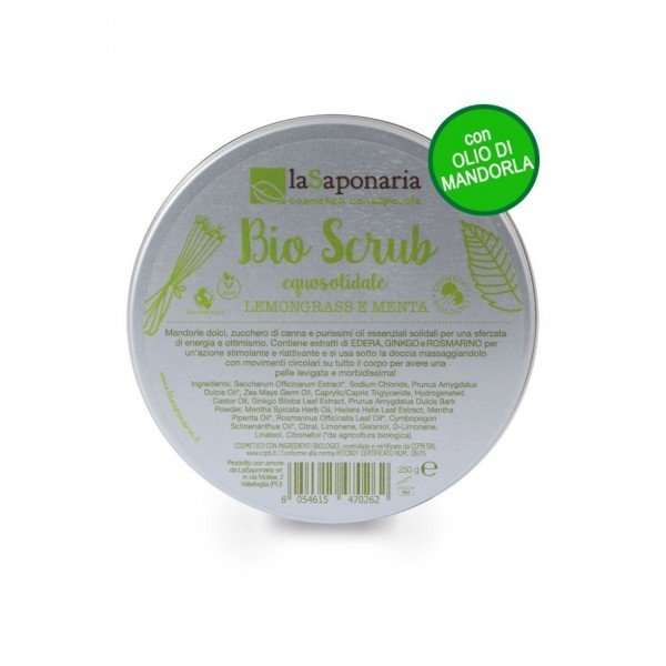 Scrub Lemon Grass e Menta 250g La Saponaria