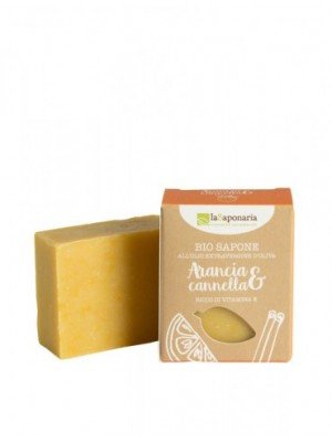 Sapone Arancia & Cannella 100 gr La Saponaria