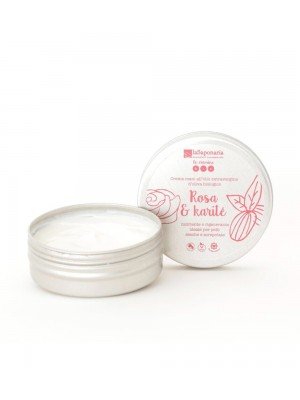 Crema mani Rosa e Karitè 60 ml La Saponaria 