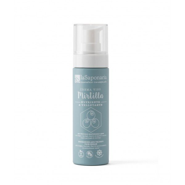 Crema Viso Nutriente Mirtilla 50 ml La Saponaria