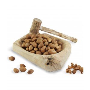 Schiaccia Mandorle con Mandorle in guscio - 500 g