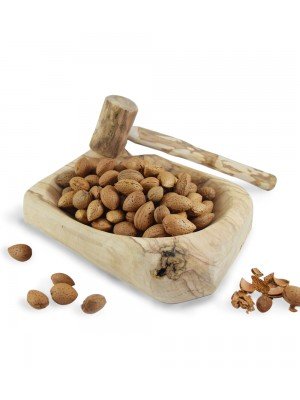 Schiaccia Mandorle con Mandorle in guscio - 500 g